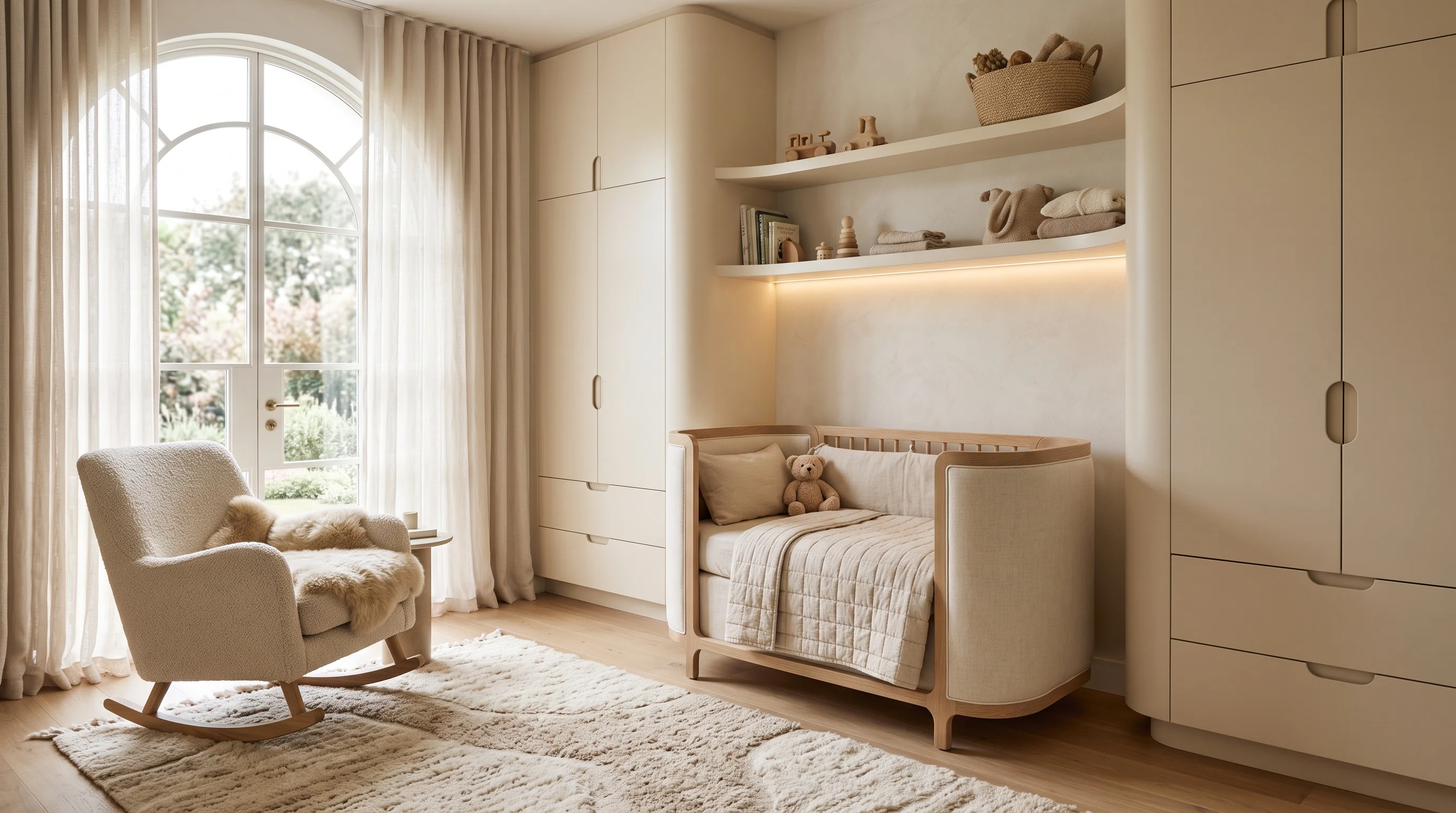 Nursery safety standards, zero-VOC certification, and organic materials